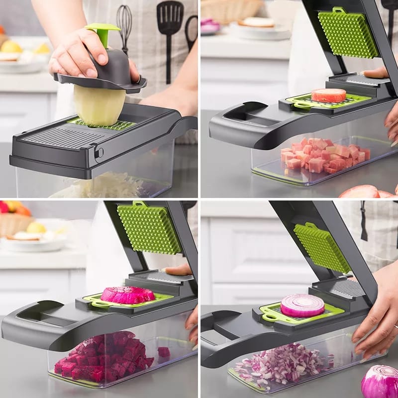 14-in-1 Vegetable Chopper & Dicer Set