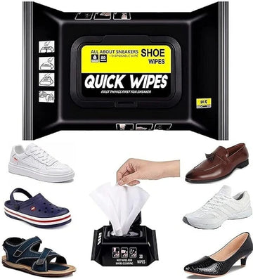 Instant Shoe Cleaning Wipes – Quick Wipes