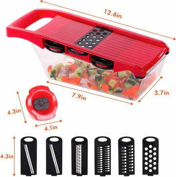 Multi-Functional Vegetable Cutter & Slicer