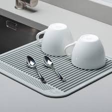 Silicone Dish Drying Mat (Kitchen Draining Mat)